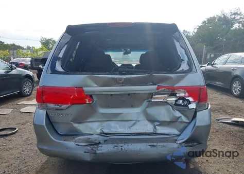 2008 Honda Odyssey Ex from USA, damaged, VIN 5FNRL38468B066797